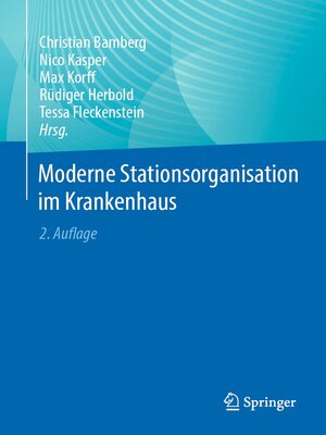 cover image of Moderne Stationsorganisation im Krankenhaus